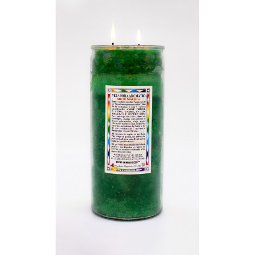 7 Machos Veladora Jumbo