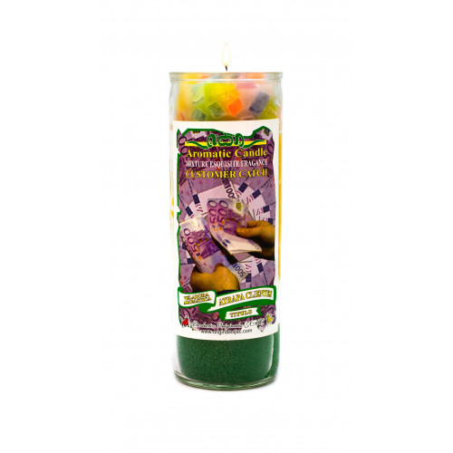 Customer Catcher Candle Title