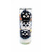 Calaveras Gel Negro Blanco