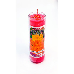 Cempasuchil Fiusha Veladora Aromatica