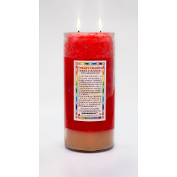 Corte Y Justicia Veladora Jumbo Corte Y Justicia Veladora Jumbo