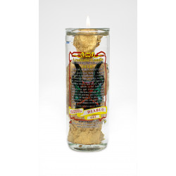 Diablo Dorada Veladora Gel