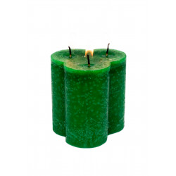 Divina Providencia Verde Cirio 3 Pabilos