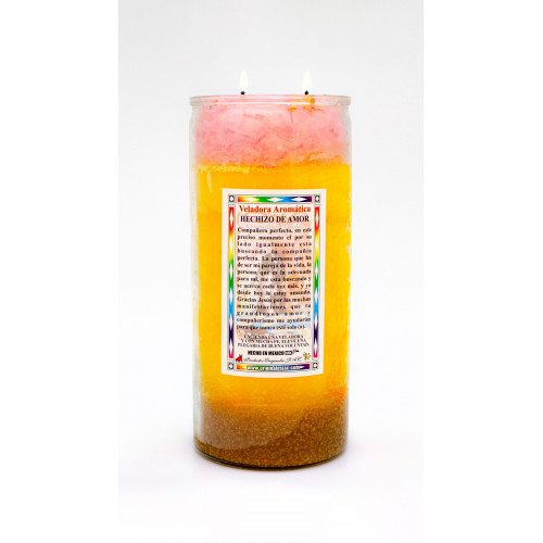 Hechizo De Amor Veladora Jumbo