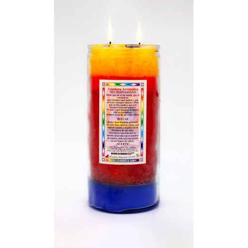 Hechizo Gitano Veladora Jumbo