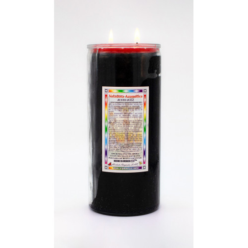 Justo Juez Rojo Veladora Jumbo