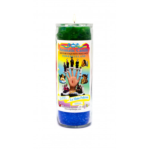 (La Mano Poderosa Veladora )Title