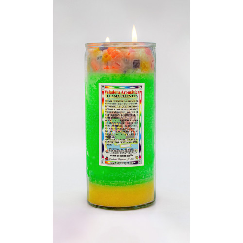 Llama Clientes Veladora Jumbo