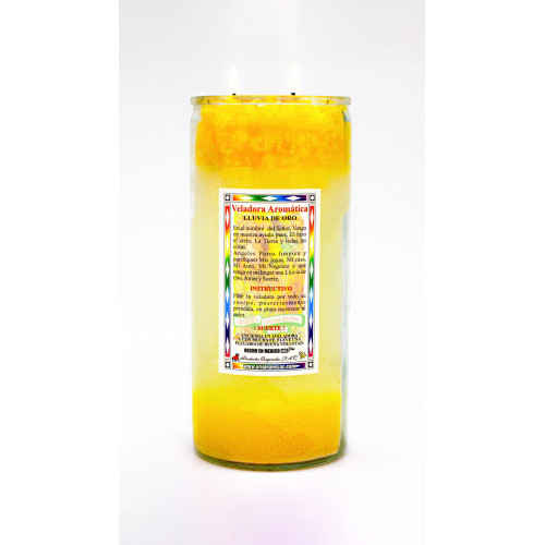 Lluvia De Oro Veladora 2 Jumbo