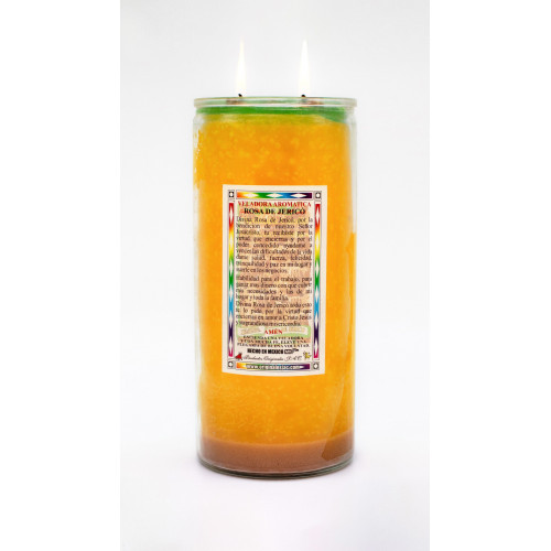 Rosa De Jerico Veladora Jumbo