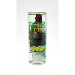 San Judas Tadeo Verde Veladora Gel