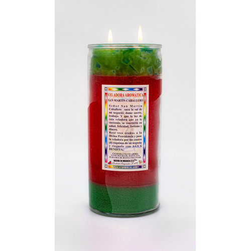 (San Martin Caballero Veladora )Jumbo Title