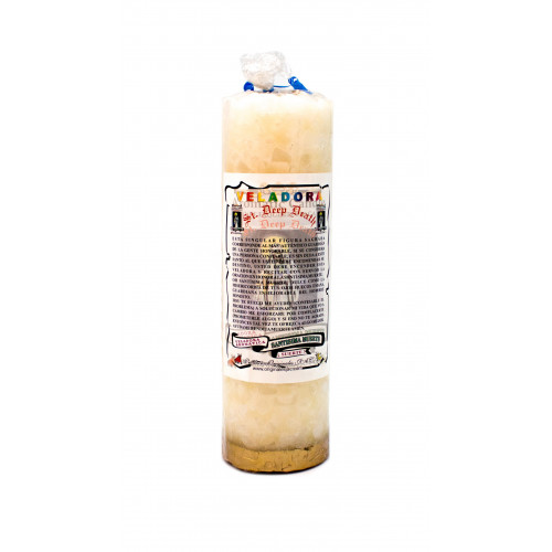 Santisima Muerte Blanco Cirio Kilo