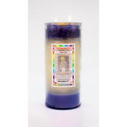 Santisima Muerte Morada Blanca Veladora Jumbo Santisima Muerte Morada Blanca Veladora Jumbo