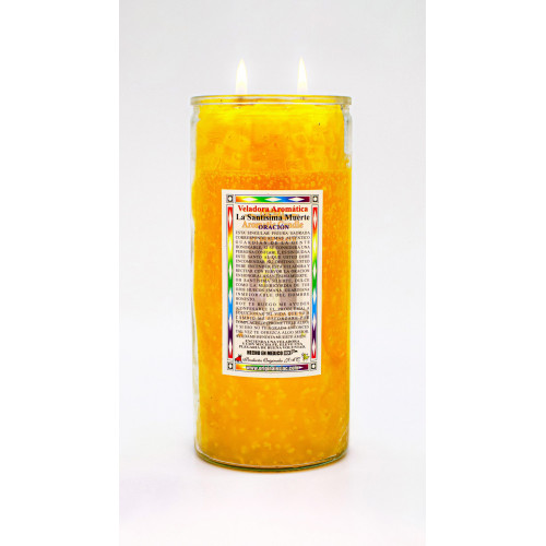 Santisima Muerte Amarilla Veladora Jumbo Santisima Muerte Amarilla Veladora Jumbo