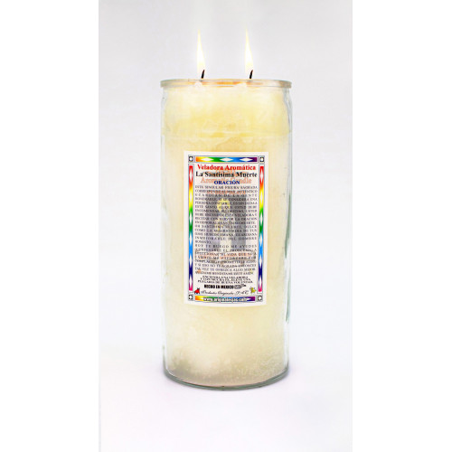 Santisima Muerte Blanca Veladora Jumbo Santisima Muerte Blanca Veladora Jumbo